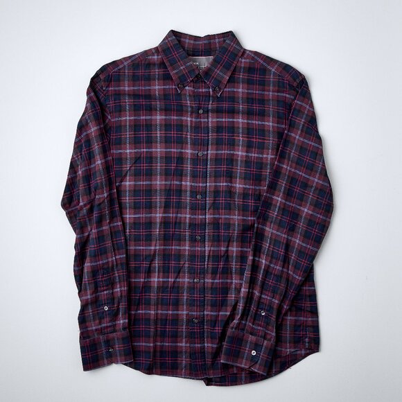 Vince Other - Vince Plaid Shirt - Men's Large